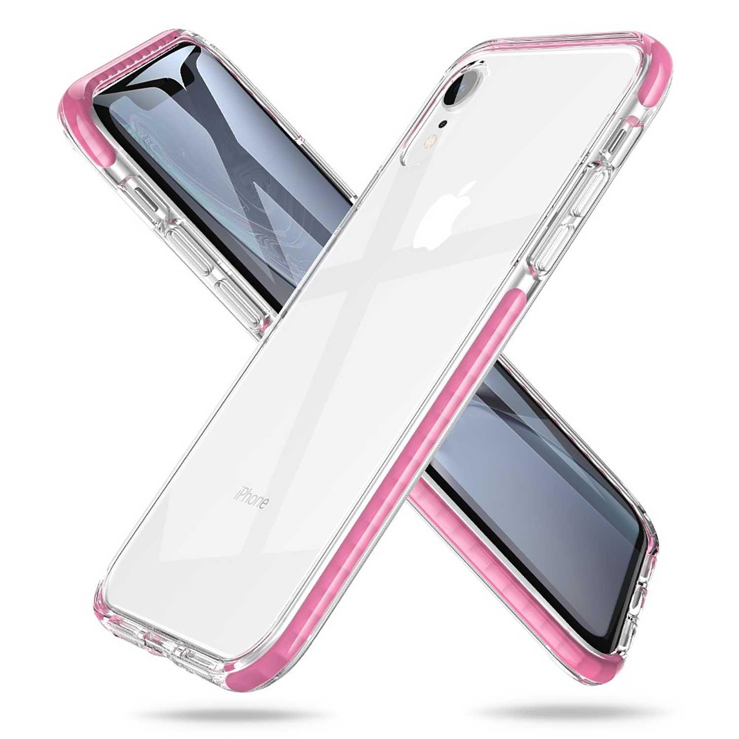 Foto 3 pulgar | Funda Esr Air Guard color Rosa para iPhone Xr