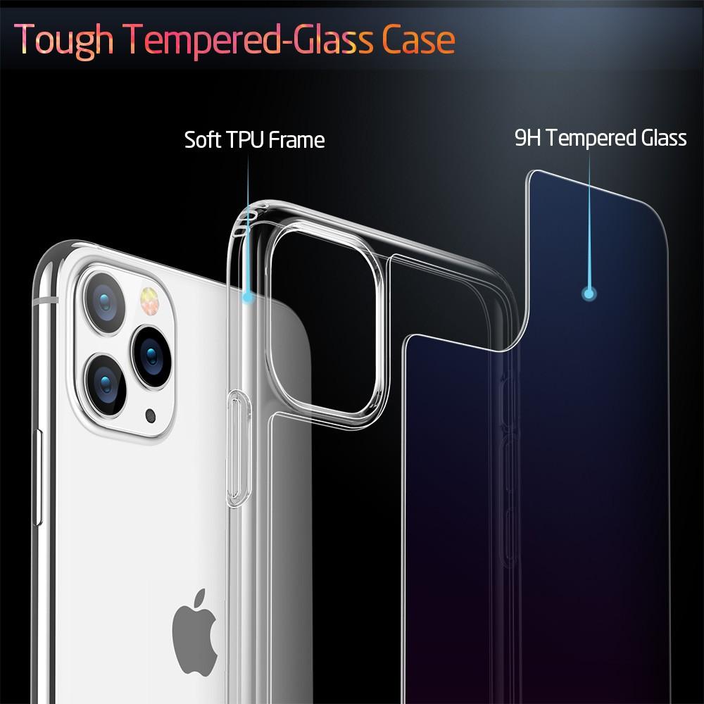 Foto 4 pulgar | Funda Esr Mimic Para iPhone 11 Pro Transp Rojo/Azul