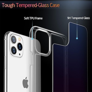 Foto 3 | Funda Esr Mimic Para iPhone 11 Pro Transp Rojo/Azul