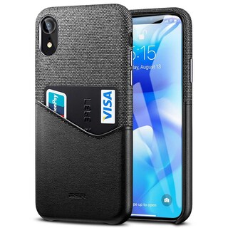 Foto 1 | Funda Esr Metro Wallet para iPhone Xr color Negro con Cartera