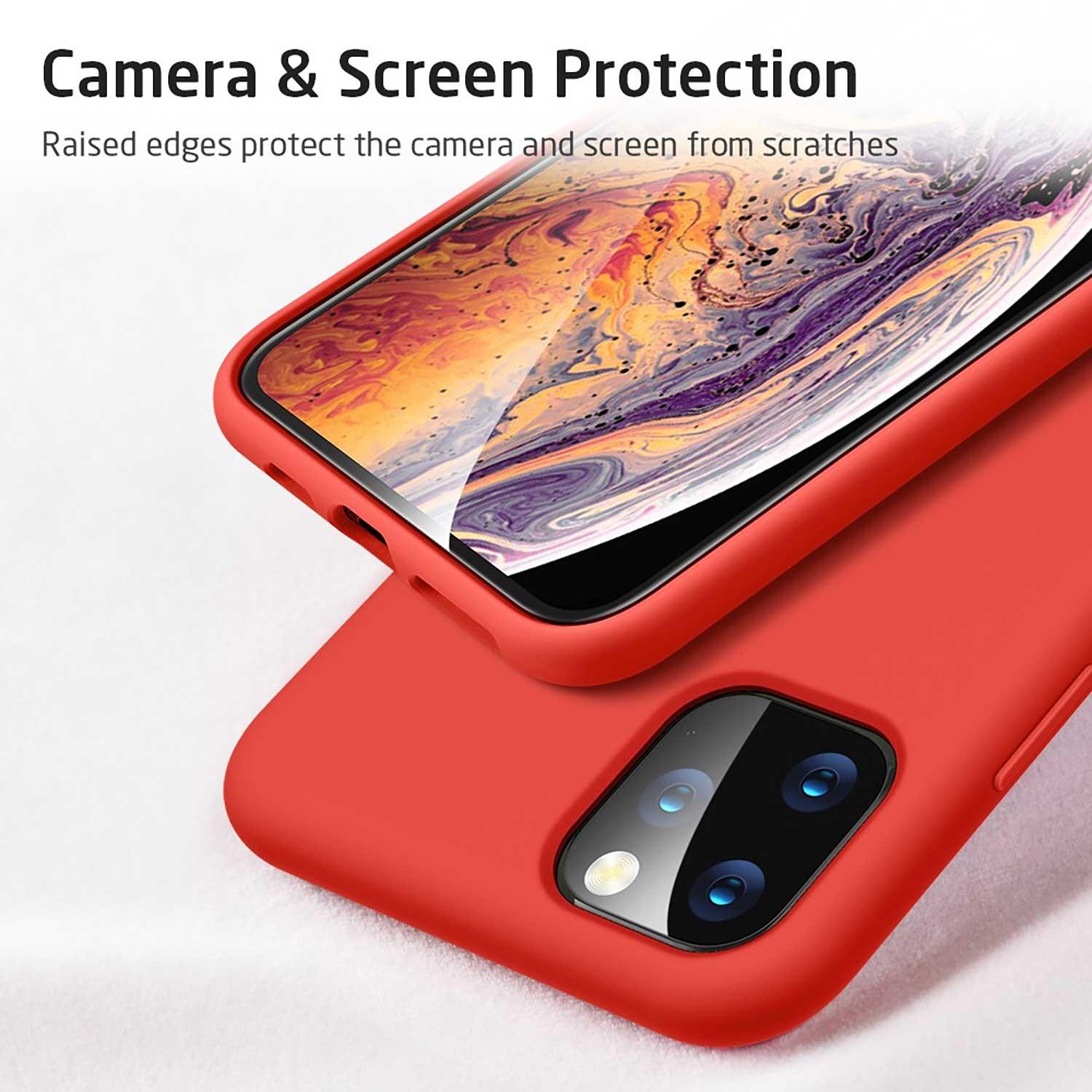 Foto 4 pulgar | Funda Esr Yippee Case para iPhone 11 Pro color Rojo