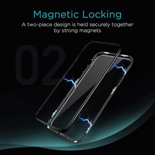 Foto 2 | Funda Esr Magnética Delgada para iPhone Xs/ X color Negro