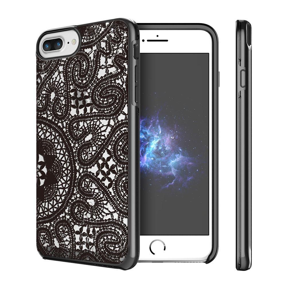 Foto 2 pulgar | Funda Prodigee Show Lace color Negro para iPhone 8 Plus y 7 Plus