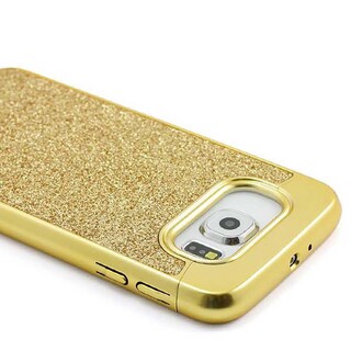 Foto 3 | Funda Prodigee Sparkle para Samsung S6 color Dorado