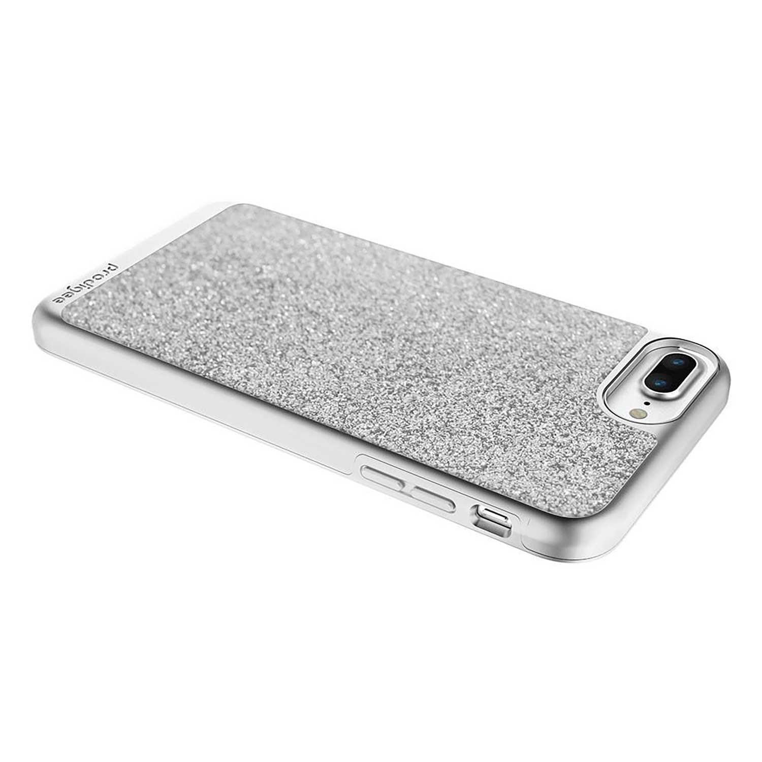 Foto 3 | Funda Prodigee Sparkle color Platado para iPhone 8 Plus y 7 Plus