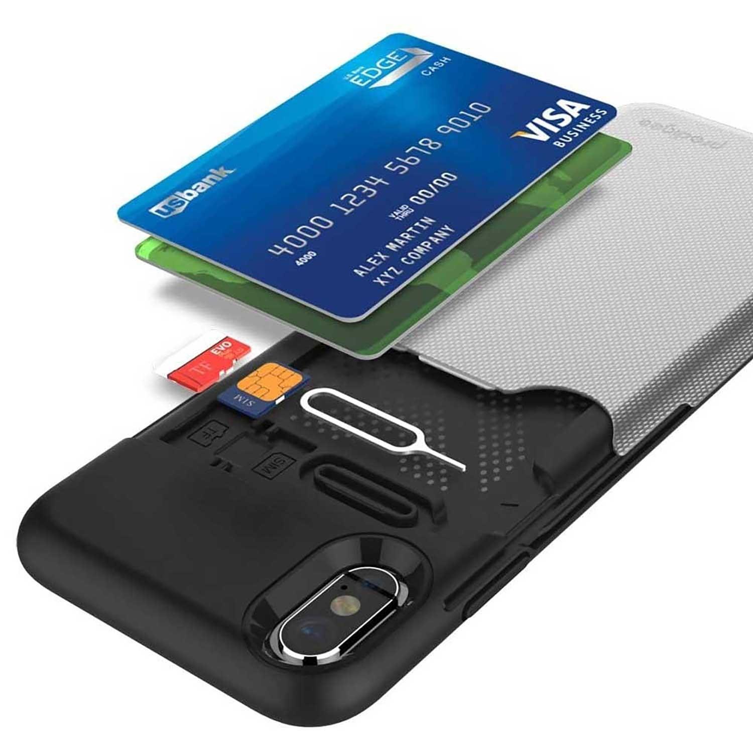 Foto 4 pulgar | Funda Prodigee Undercover para iPhone X y Xs Plateado