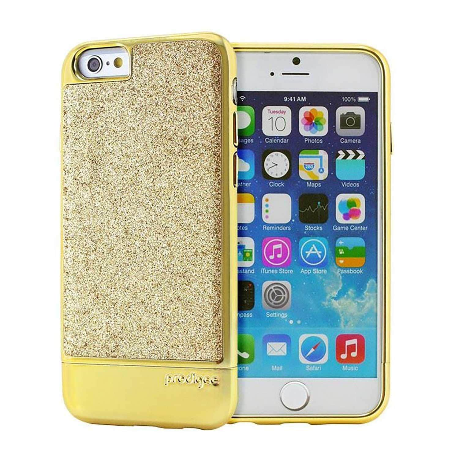 Funda Prodigee Sparkle Fusion para iPhone 6 y 6s color Dorado | Coppel.com