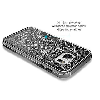 Foto 3 | Funda Prodigee Lace color Negro para Samsung S7