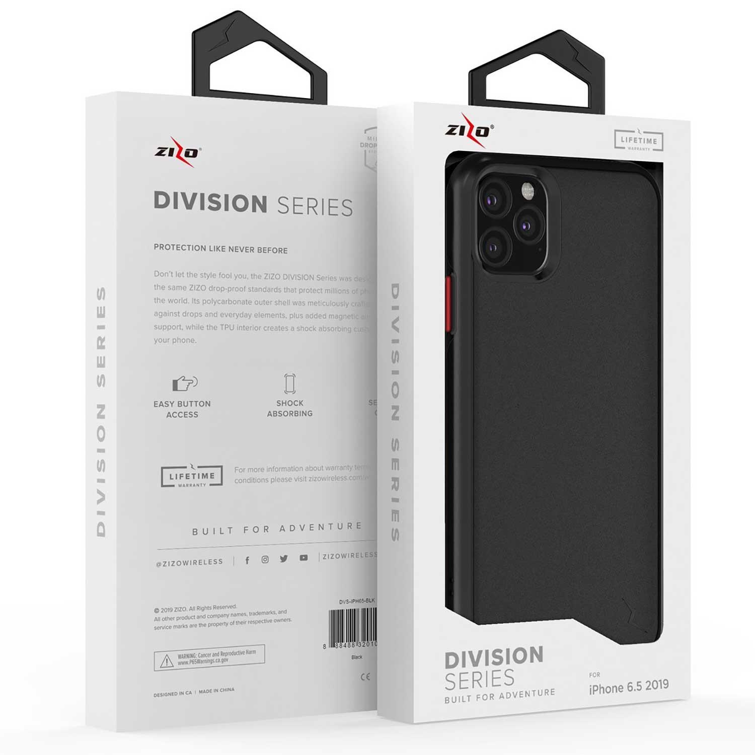 Foto 4 pulgar | Funda Zizo División para iPhone 11 Pro Max color Negro