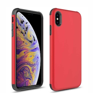 Foto 1 | Funda Zizo Zv Sleek para iPhone Xs Max Tpu Delgada color Rojo