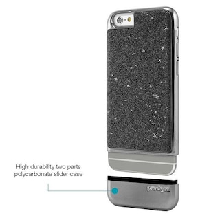 Foto 3 | Funda Prodigee Sparkle para iPhone 6 color Negro