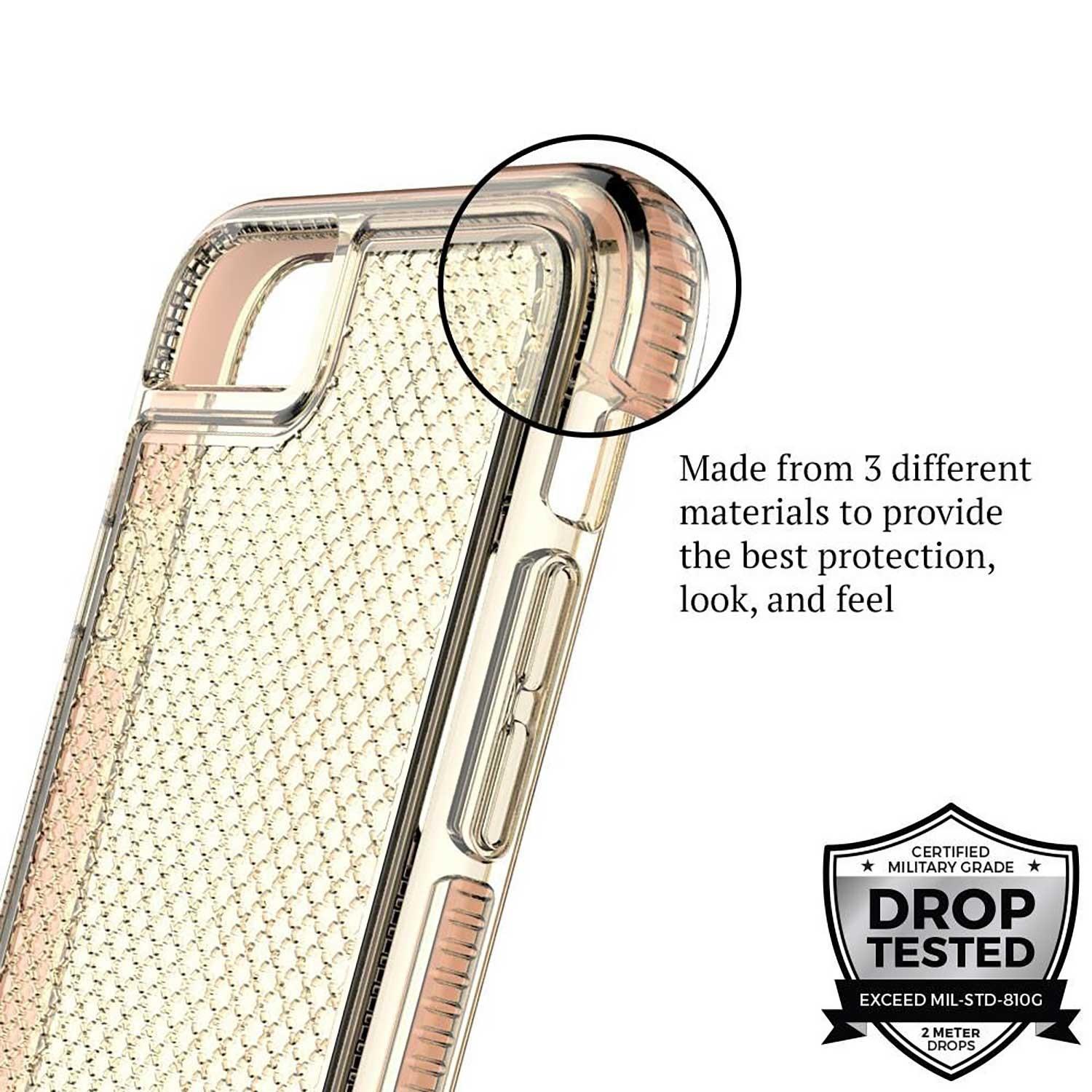 Foto 4 pulgar | Funda Prodigee Safetee para iPhone Se/ 8 color Dorado