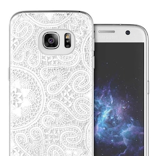Foto 2 | Funda Prodigee Lace para Samsung S7 color Blanco