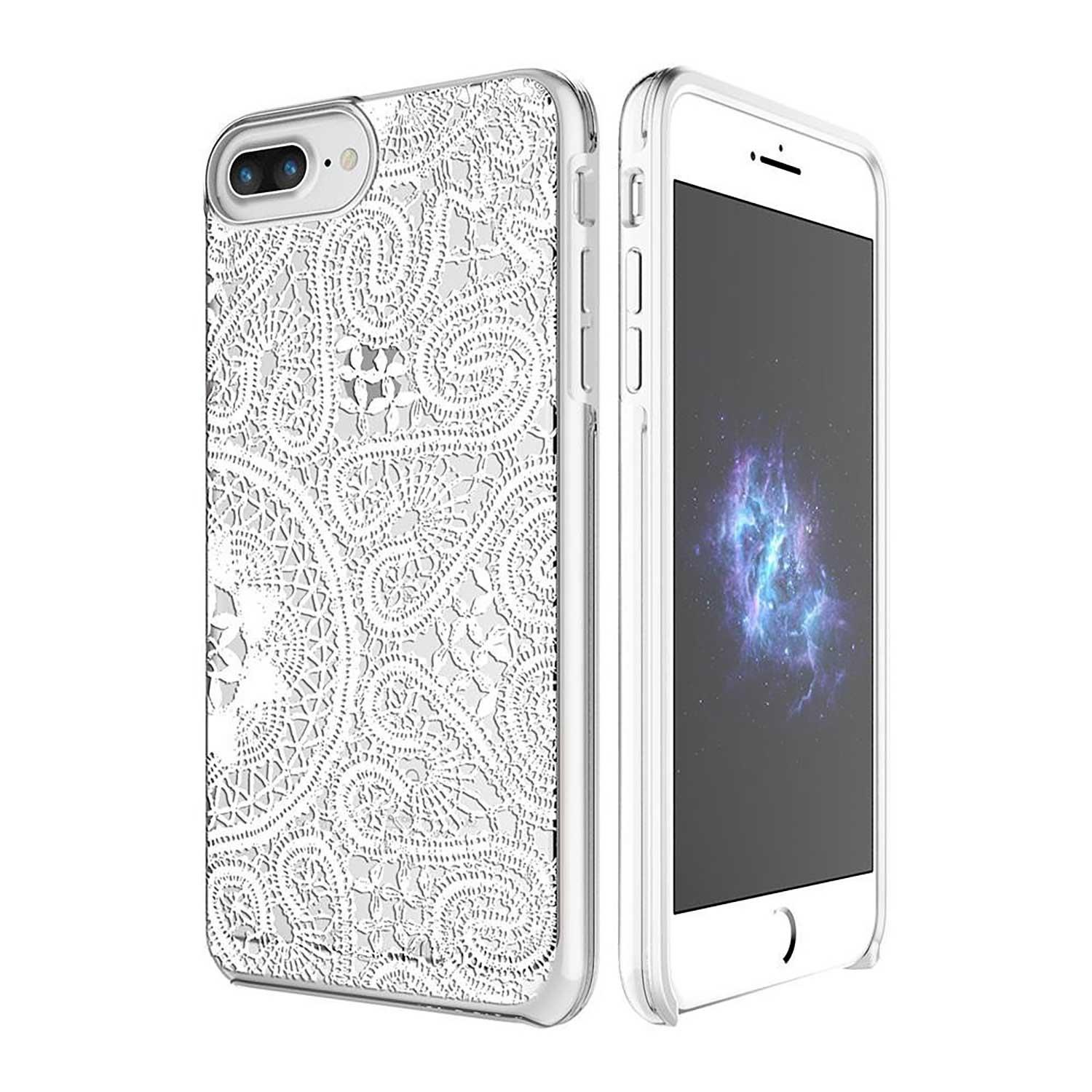 Funda Prodigee Show Lace para iPhone 8 Plus y 7 Plus color Blanco