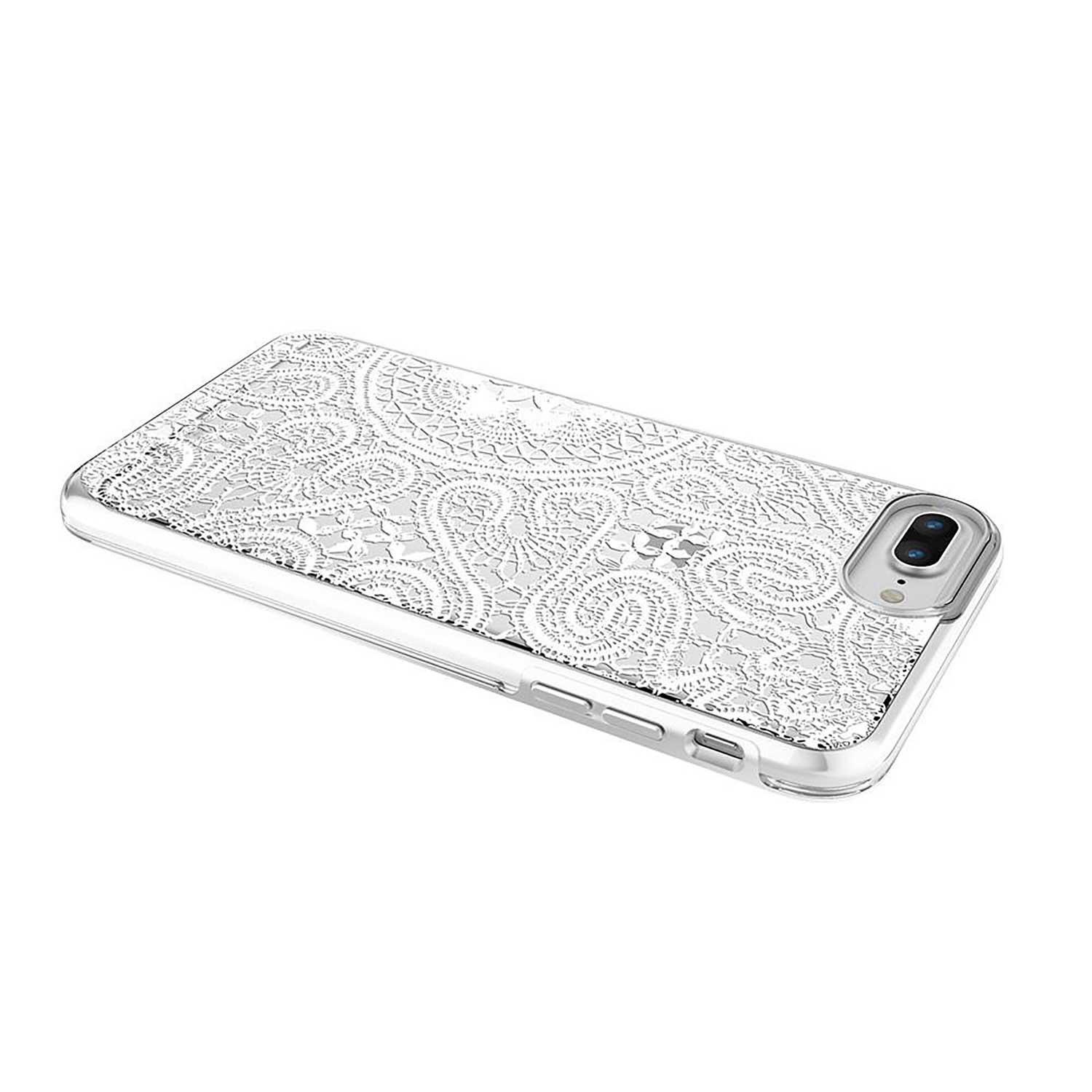 Foto 4 pulgar | Funda Prodigee Show Lace para iPhone 8 Plus y 7 Plus color Blanco
