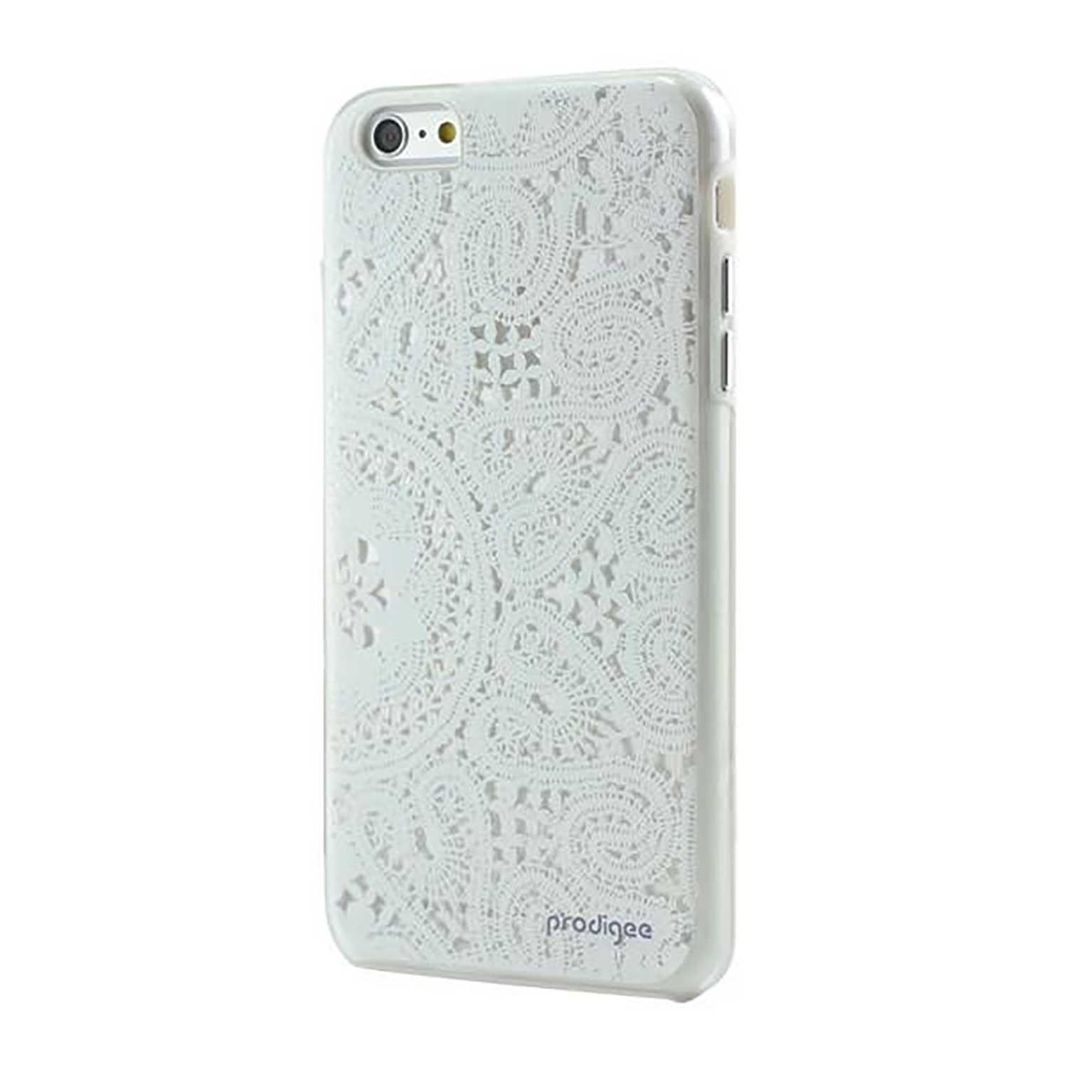 Foto 4 pulgar | Funda Prodigee Show Lace para iPhone 6 Plus color Blanco
