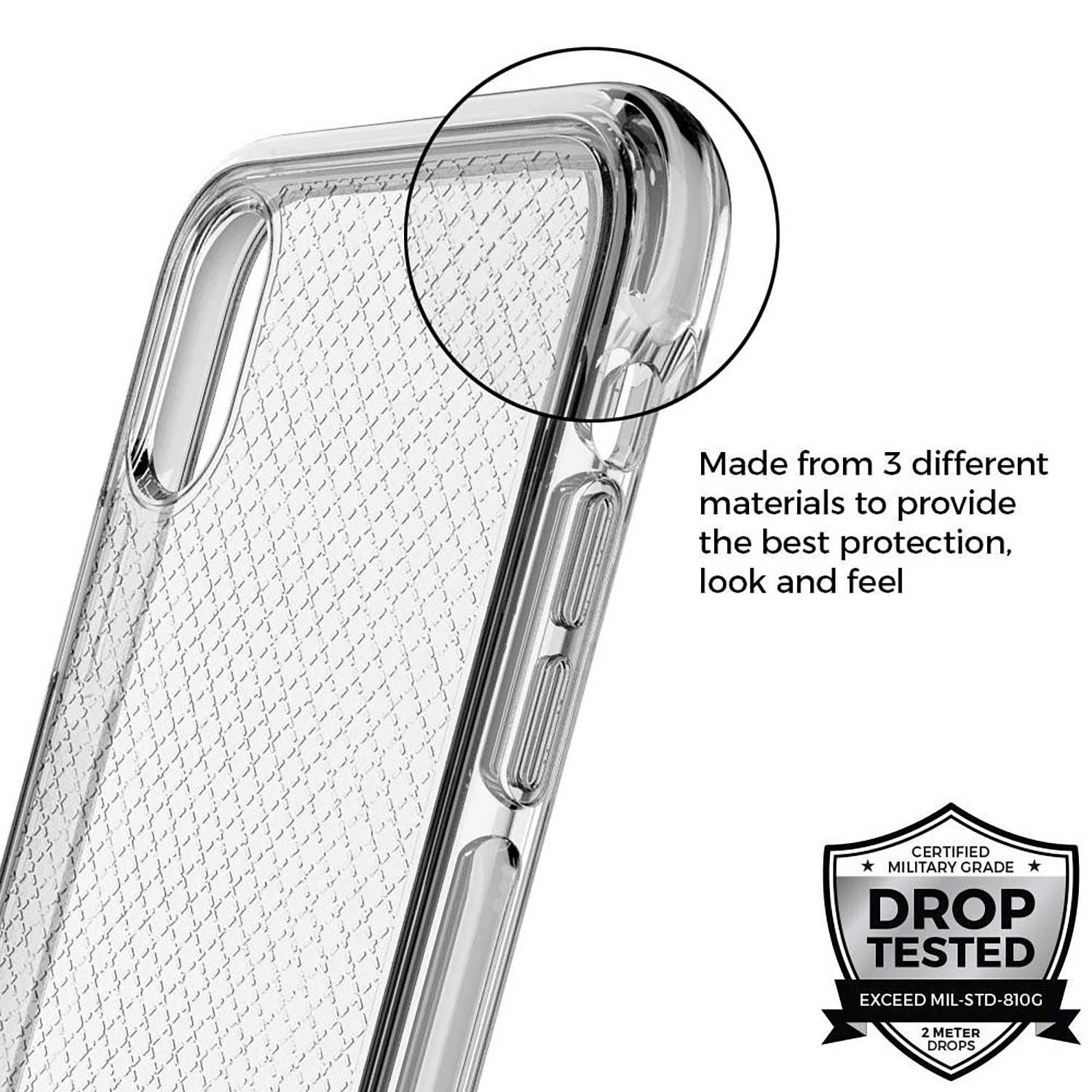 Foto 2 | Funda Prodigee Safetee para iPhone X y Xs color Plateado