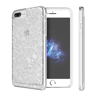 Foto 2 | Funda Prodigee Show Lace para iPhone 8 Plus 7 Plus color Blanco Calavera