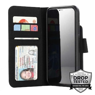 Foto 2 | Funda Prodigee Cartera Wallegee para iPhone Xs Max color Negro