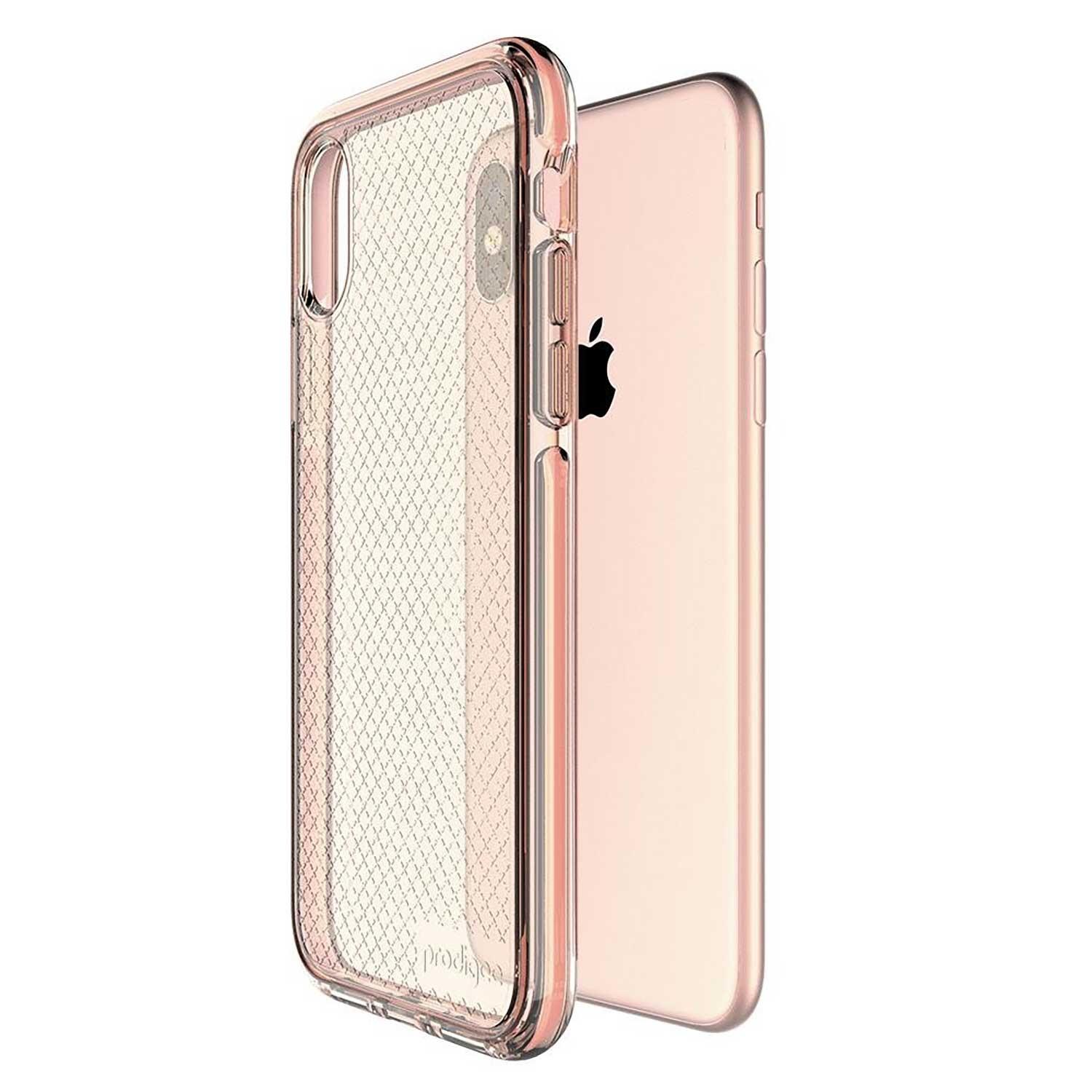 Foto 2 pulgar | Funda Prodigee Safetee para iPhone X y Xs color Rosa Gold