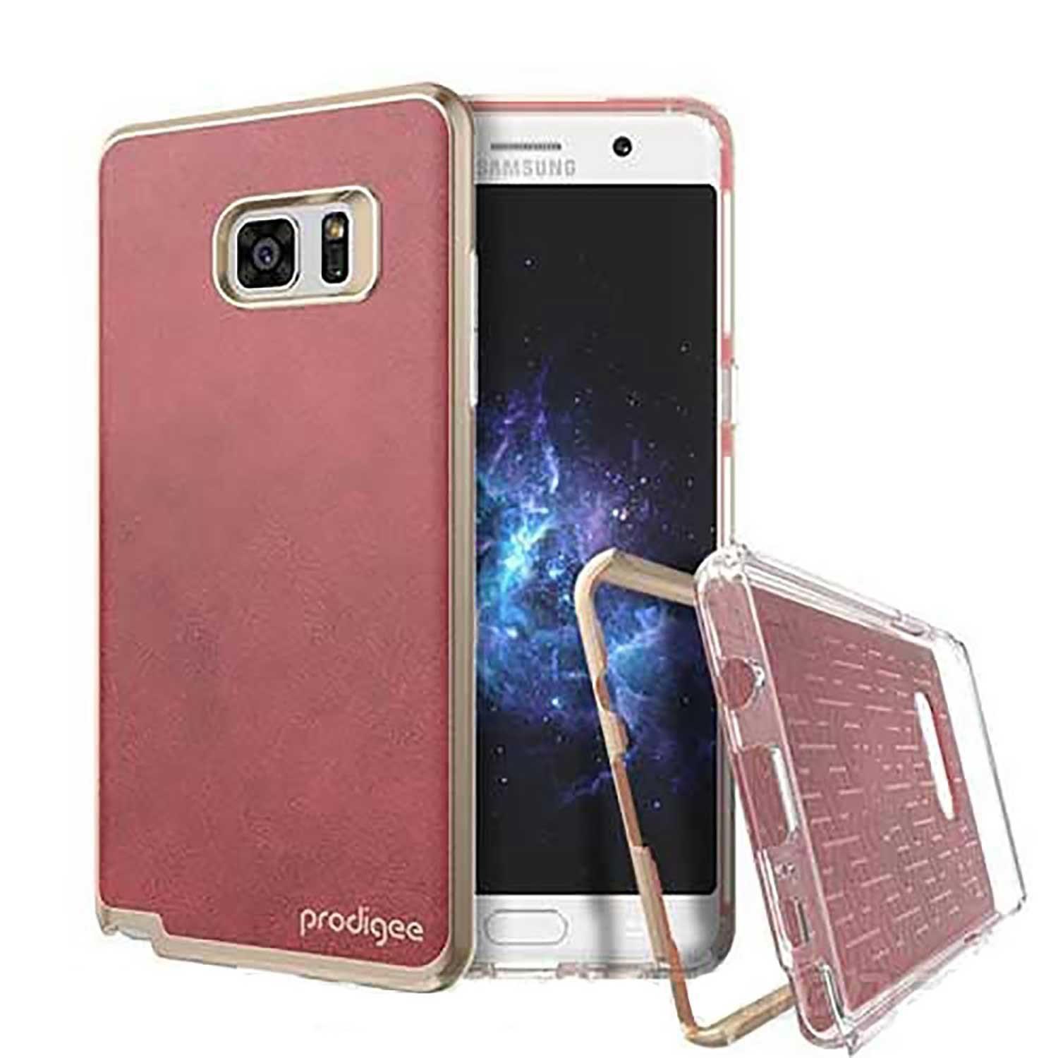 Foto 1 | Funda Prodigee Trim para Samsung Note 7 color Rojo
