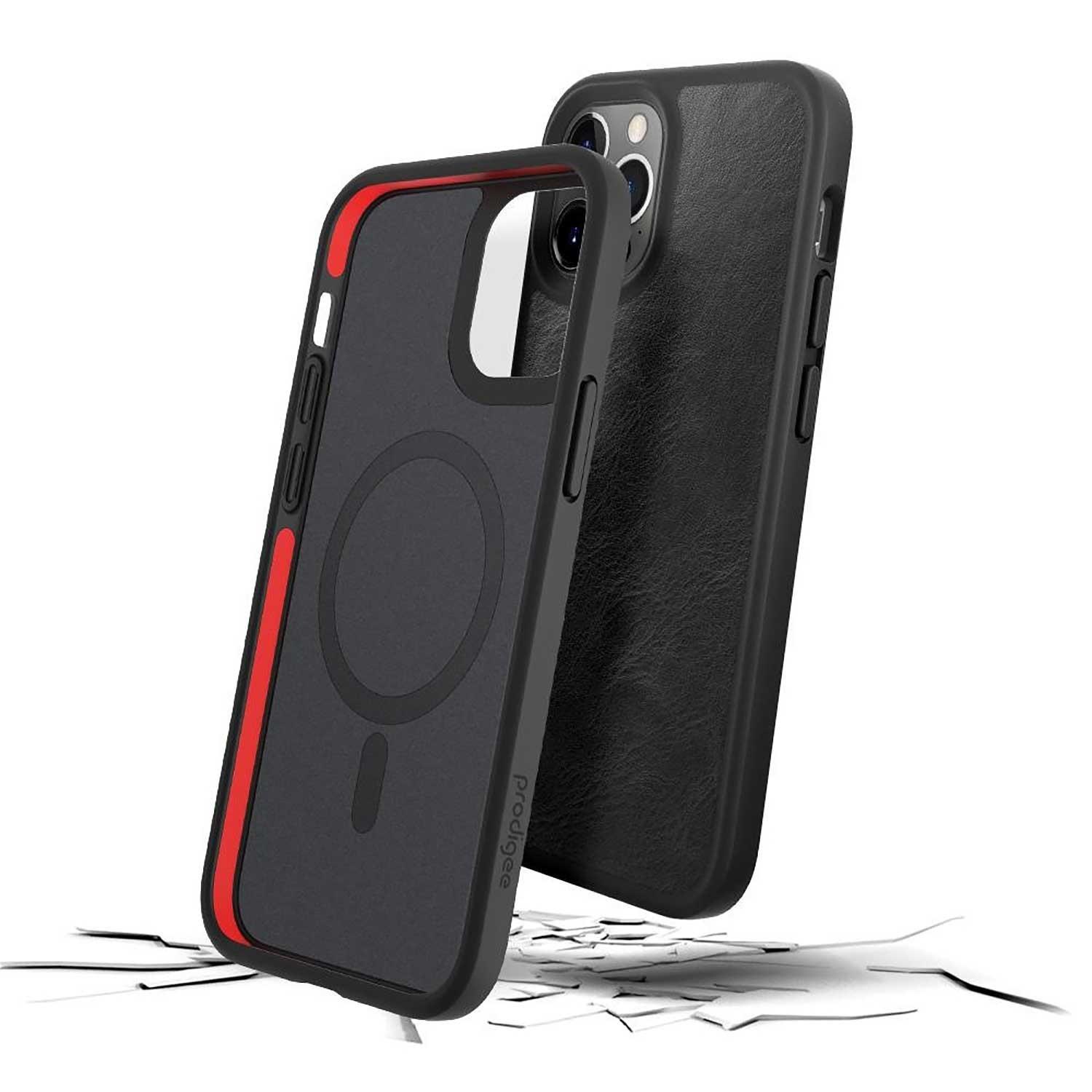 Foto 3 pulgar | Funda Prodigee Magneteek para iPhone 12 Pro Max color Negro Jet