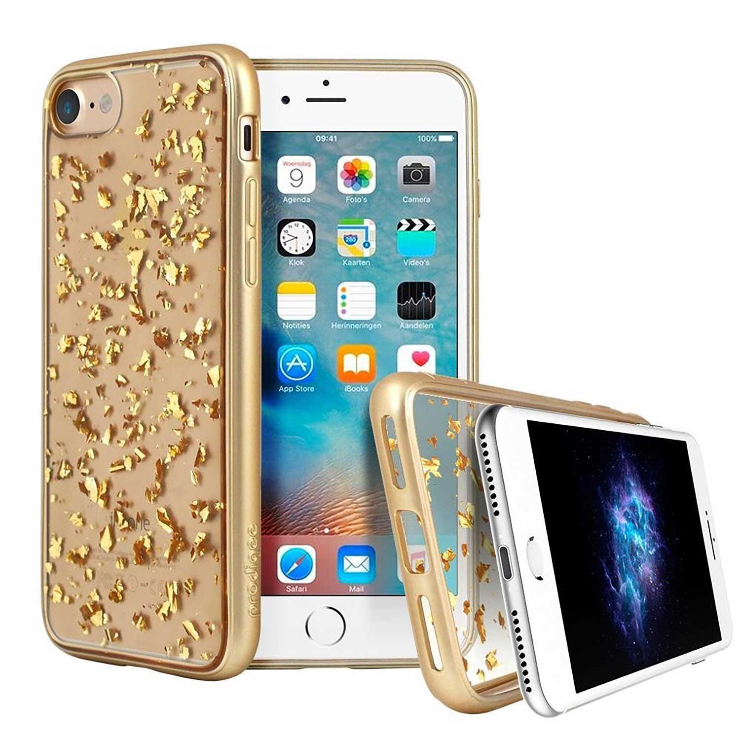 Foto 4 pulgar | Funda Prodigee Treasure para iPhone Se y 8 color Dorado