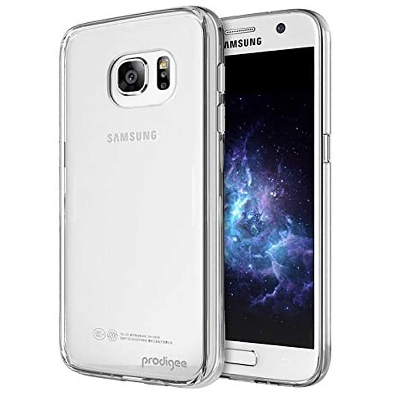 Funda Prodigee Scene para Samsung S7 Edge Transparente