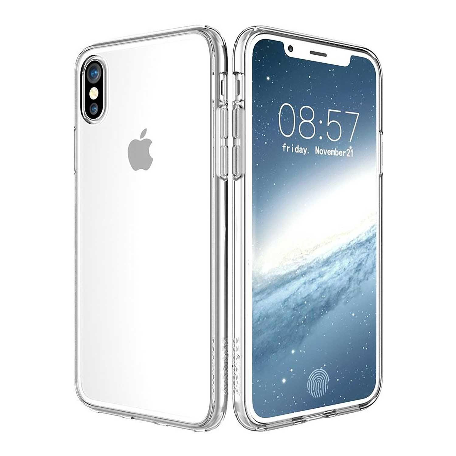 Funda Prodigee Scene para iPhone X y Xs Transparente