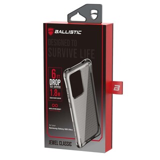 Foto 2 | Funda Ballistic Jewel para Samsung S20 Ultra de Humo con Protector de Uso Rudo
