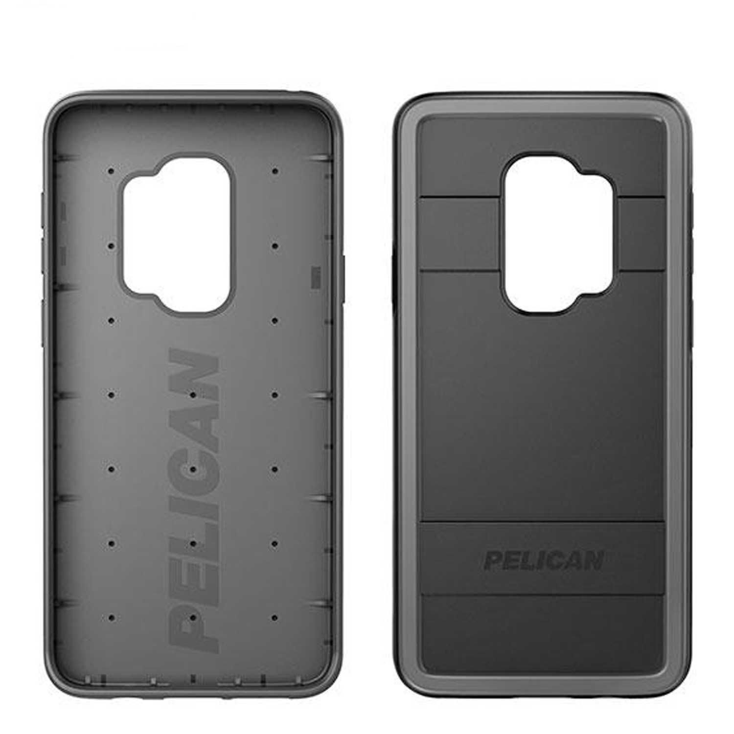 Funda Pelican color Negro para Samsung S9 Plus de Uso Rudo
