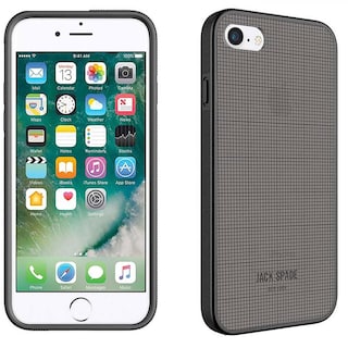 Foto 2 | Funda Jack Spade para iPhone Se/Iphone 8 y 7 color Negro con Diseño Translucido Cuadricula Humo