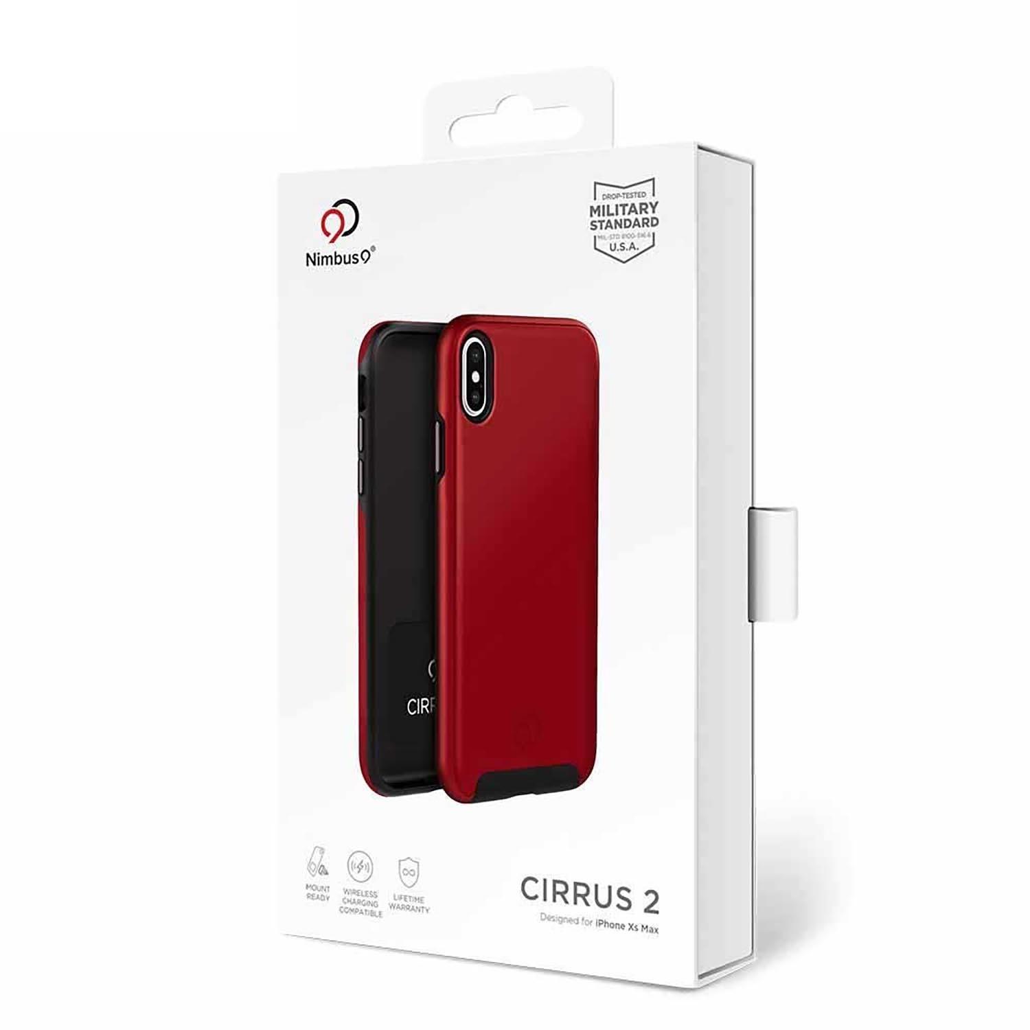 Foto 3 pulgar | Funda Nimbus9 Cirrus para iPhone Xs Max color Rojo