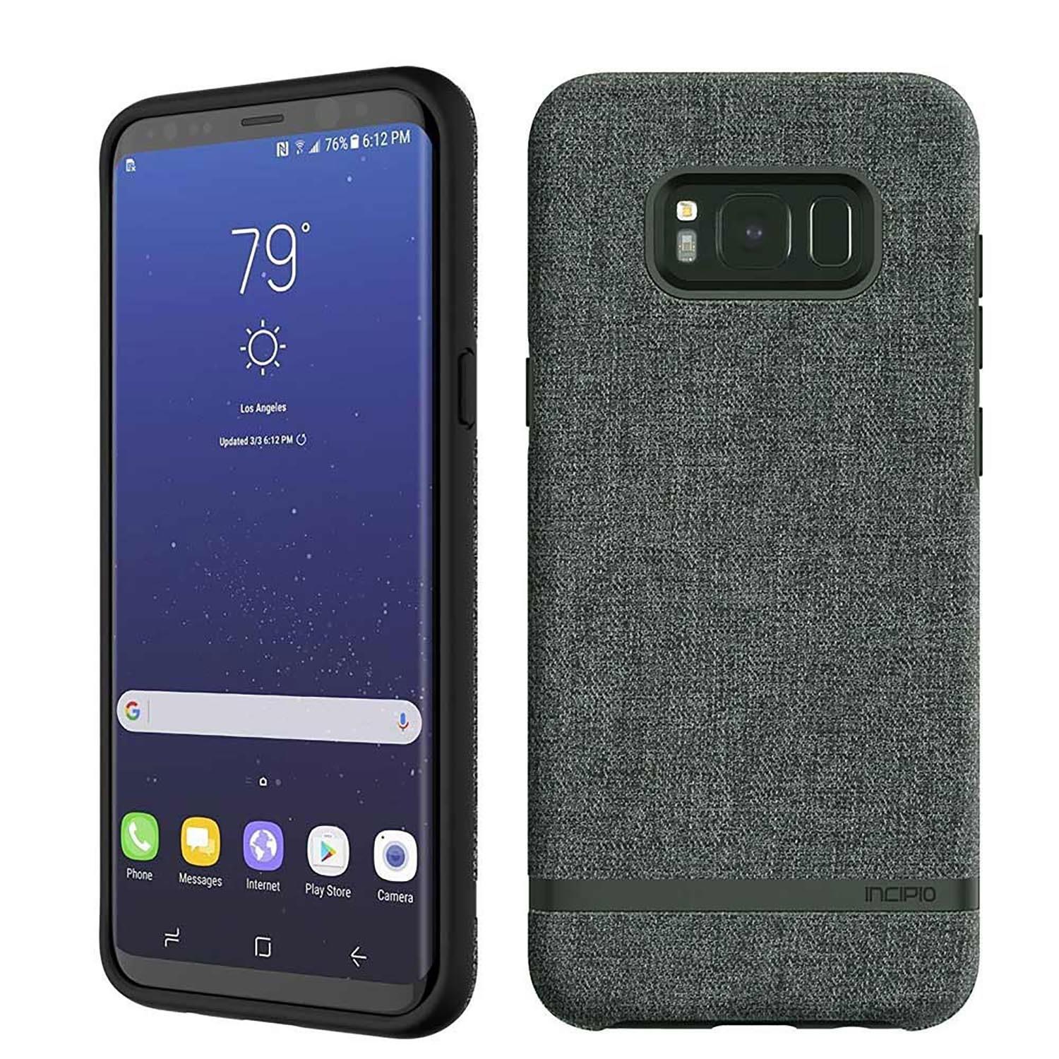 Foto 3 pulgar | Funda Incipio Esquire para Samsung S8 Plus color Gris
