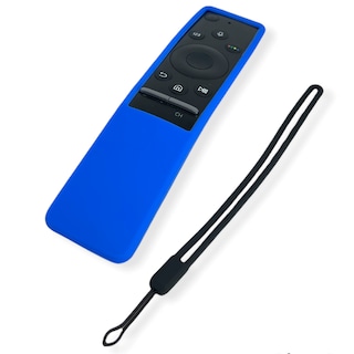 Foto 1 | Funda Universal de Silicón para Control Remoto Samsung Smart Tv color Azul