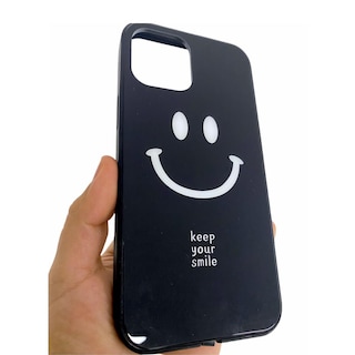 Foto 2 | Funda Ximxi de Smile Iluminada con Luz Led para iPhone 12 Pro Max color Negro