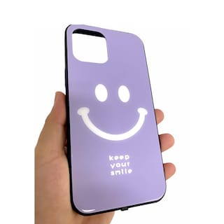 Foto 2 | Funda Ximxi de Smile Iluminada con Luz Led para iPhone 12 Pro Púrpura