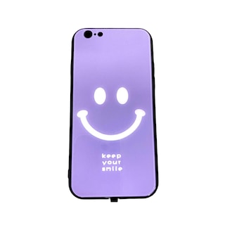 Foto 1 | Funda Ximxi de Smile Iluminada con Luz Led para iPhone Xs Max Púrpura