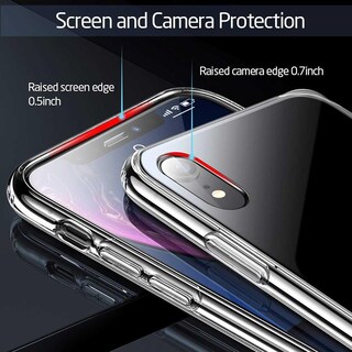 Foto 3 | Funda Esr Mimic Cristal para iPhone Xr color Negro