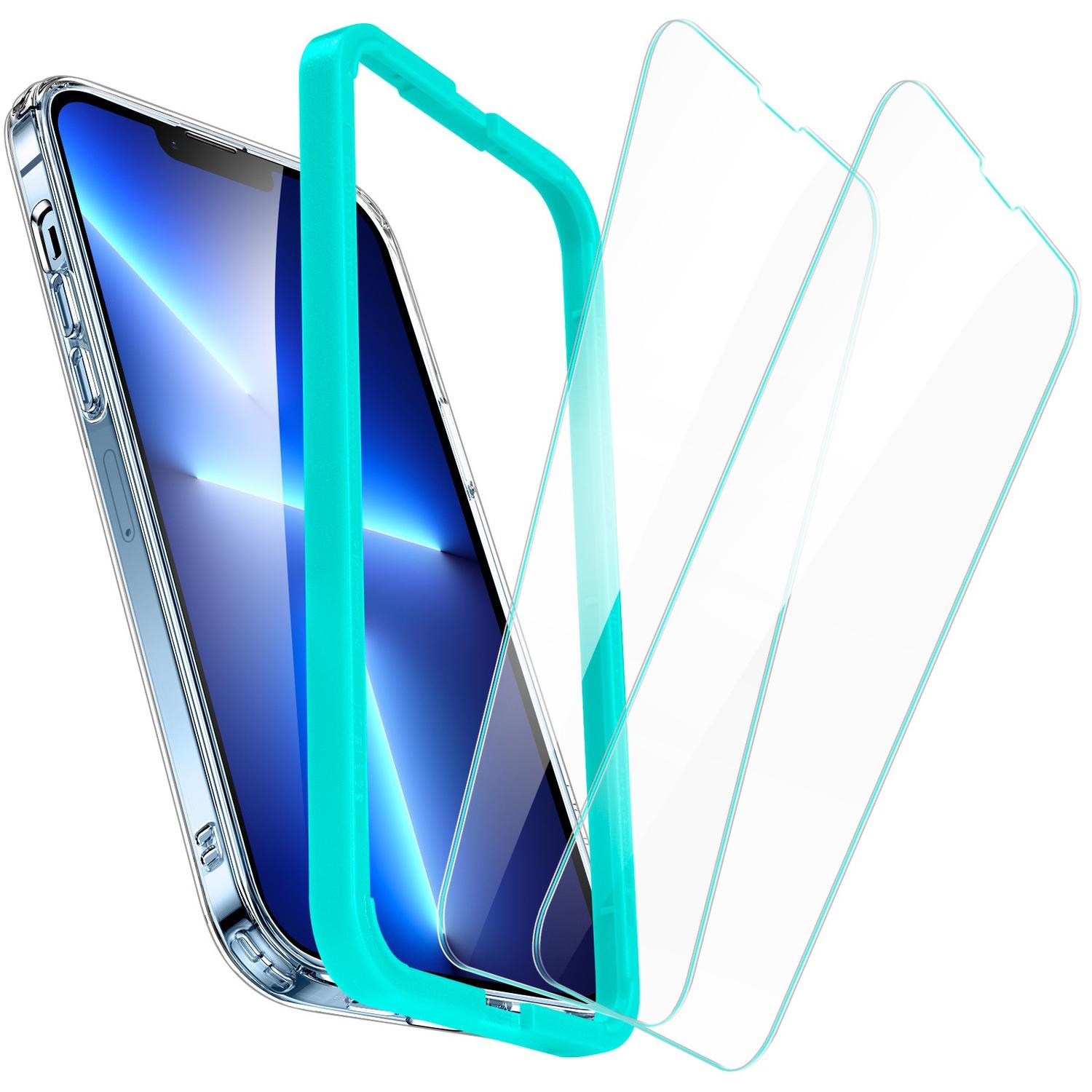 Foto 4 pulgar | Funda ESR Hybrid Case para iPhone 13 Pro Max con 2 Micas Cristal Transparente