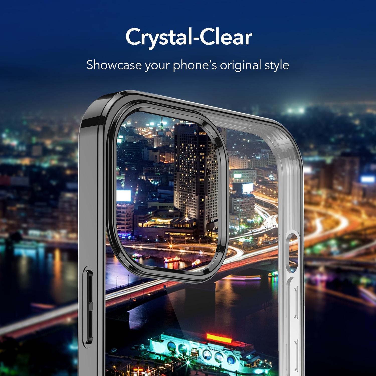 Foto 3 | Funda ESR Project Zero para iPhone 13 Transparente con Negro