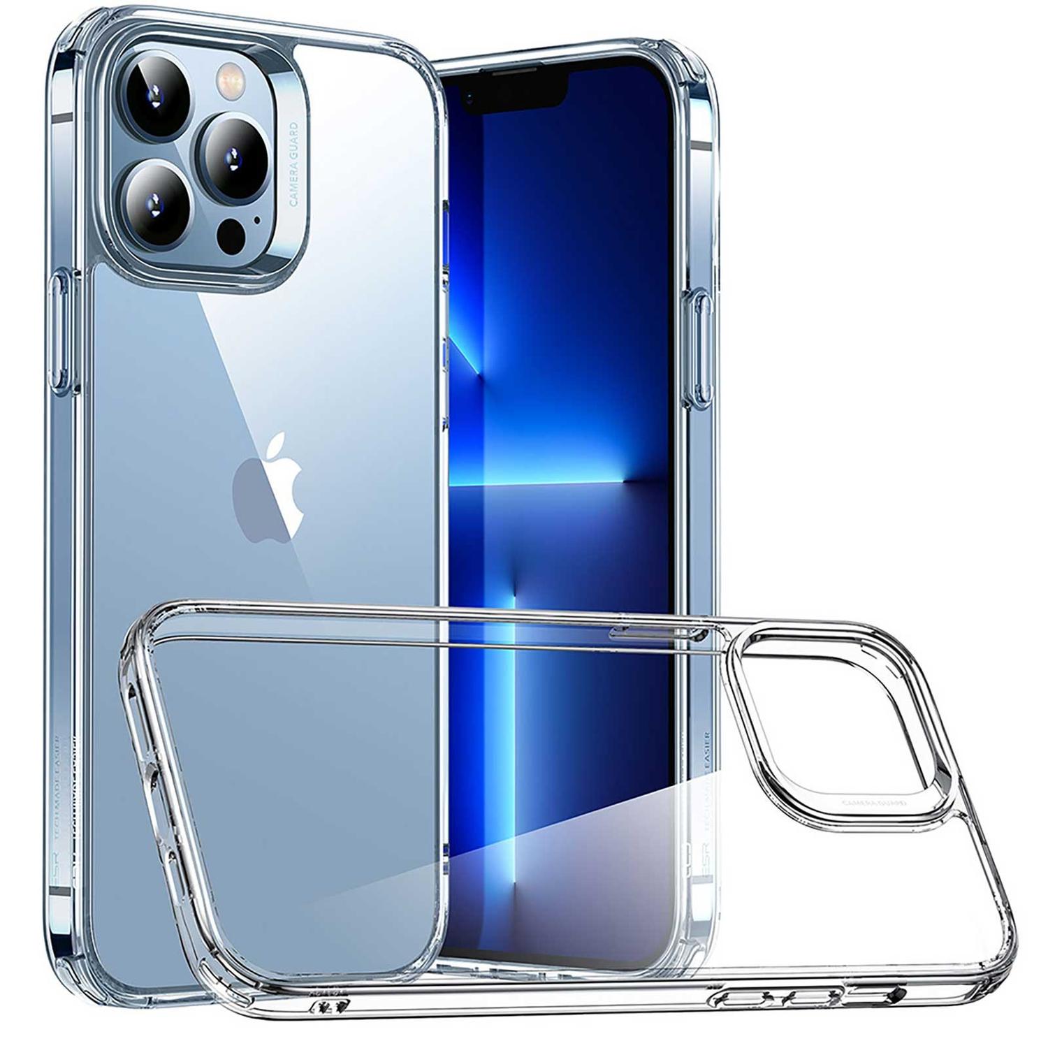 Foto 3 pulgar | Funda ESR Hybrid Case para iPhone 13 Pro Transparente