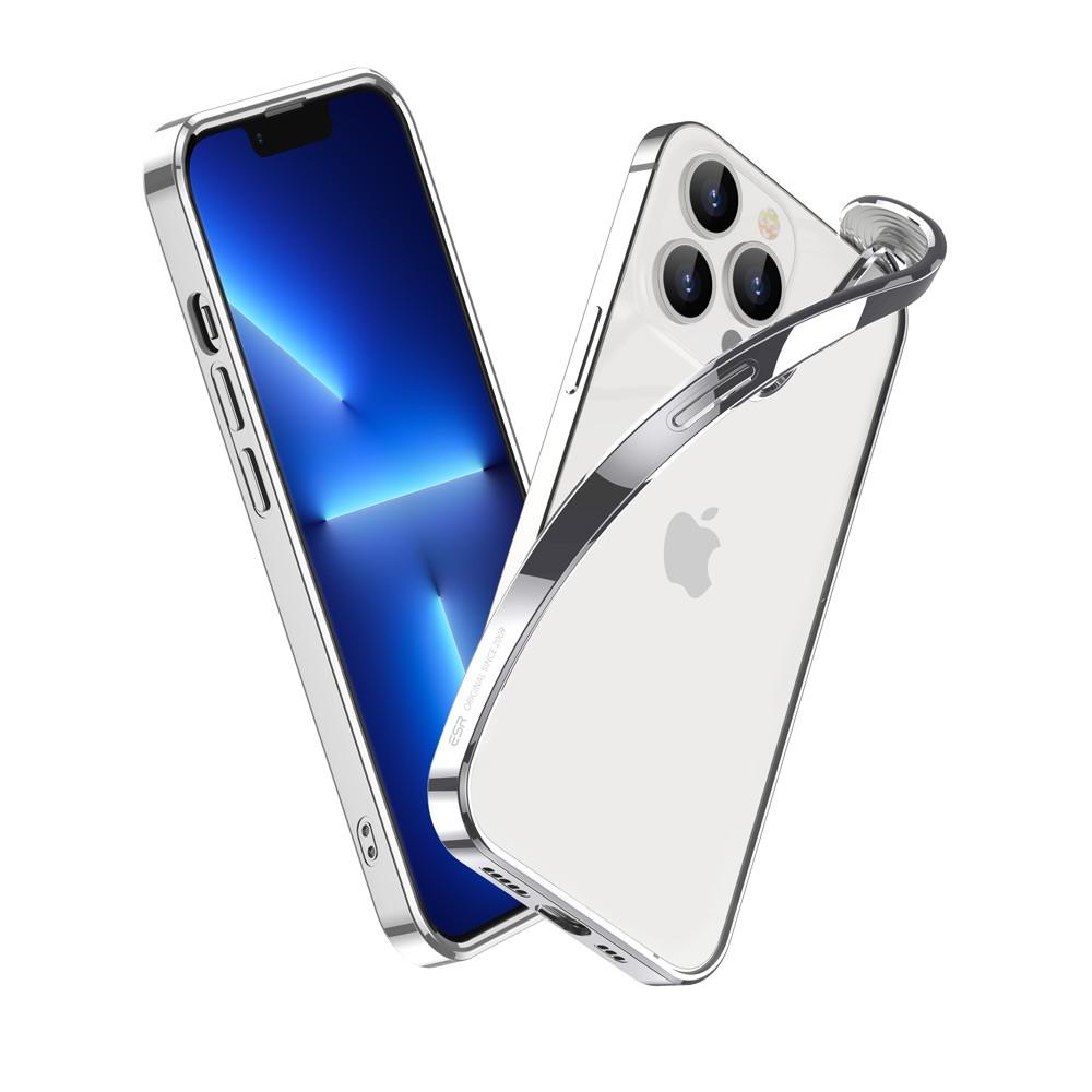 Funda Esr Project Zero para iPhone 13 Pro Max Transparente con Plateado