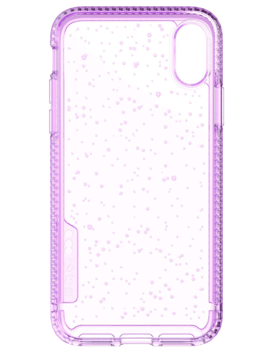 Funda Para Celular Iphone Xr Tech21 Pure Soda Silicón Color Morado