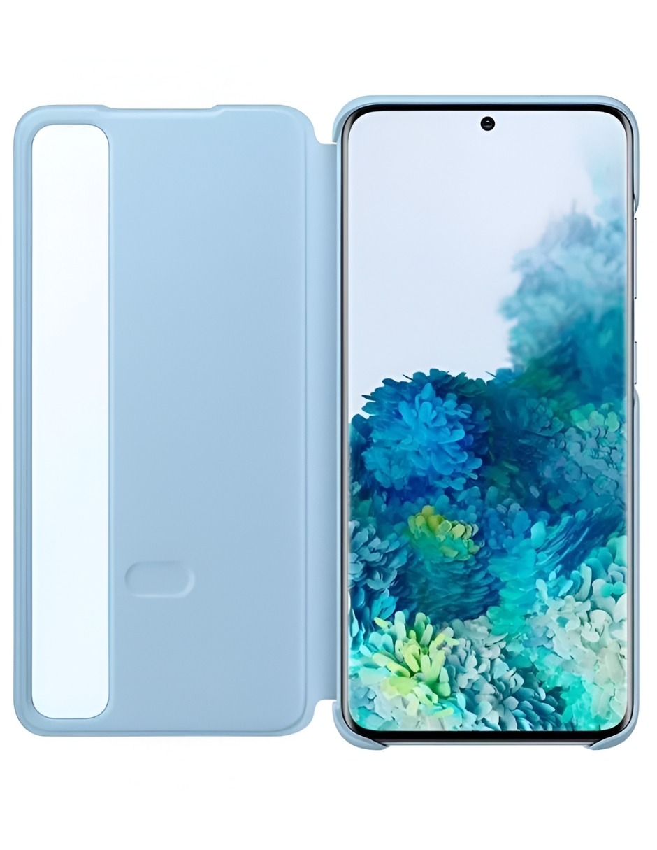 Foto 2 | Funda Para Celular Samsung Galaxy S20 Clearview Cover Color Azul