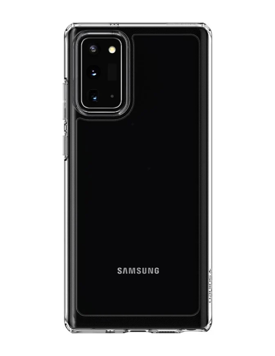 Foto 1 | Funda Para Galaxy Note 20 Spigen Crystal Hybrid Transparente