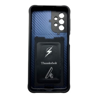 Foto 2 | Funda Antichoque Armor Anilla Para Samsung A73, Color Azul Oscuro. - Venta Internacional.