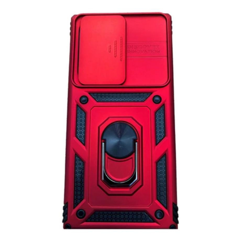Foto 5 pulgar | Funda Antichoque Armor Anilla Para Samsung A73, Color Azul Oscuro. - Venta Internacional.