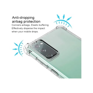 Foto 3 | Funda Para Samsung S20 Fe Transparente Reforzada - Venta Internacional.