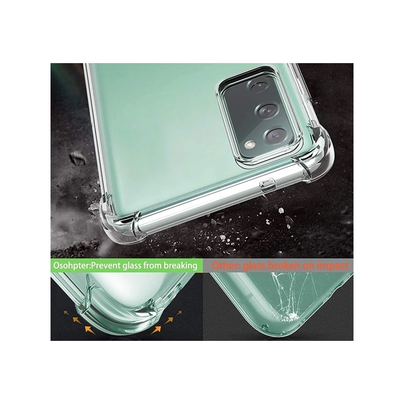 Foto 5 pulgar | Funda Para Samsung S20 Fe Transparente Reforzada - Venta Internacional.